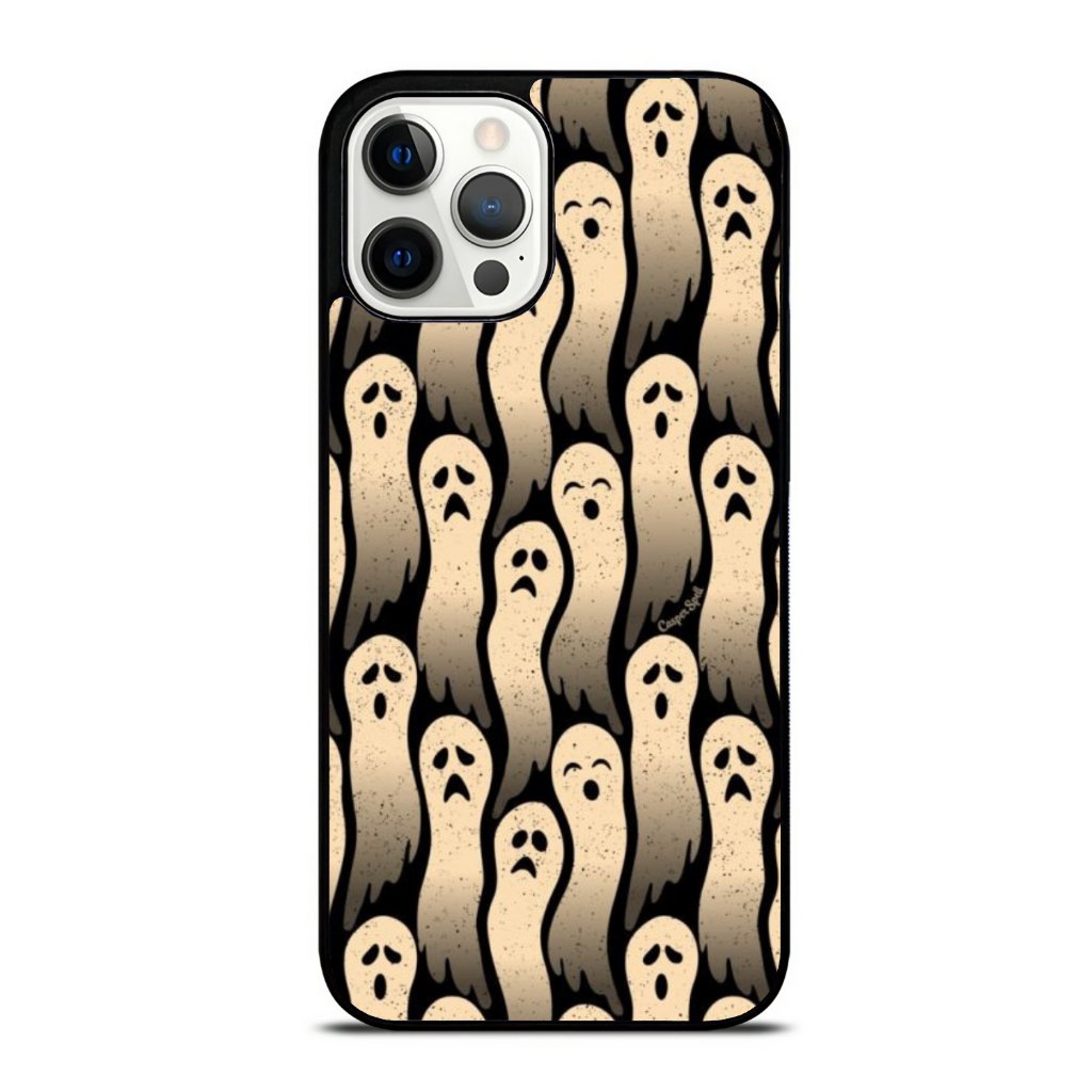 Flowing Ghost Pattern Iphone Case